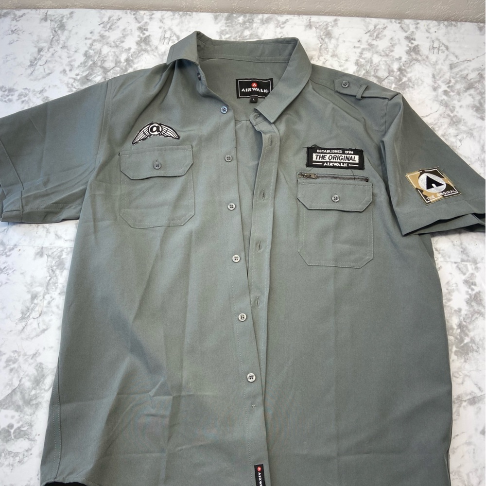 Airwalk Men’s mechanic shirt L